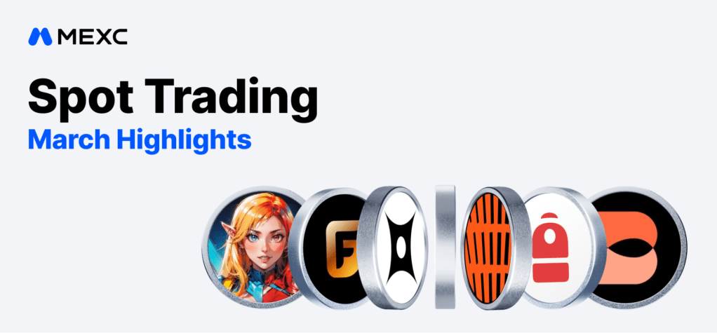 MEXC Lists 135 New Tokens in March, Reports 39% Jump in New Token Traders