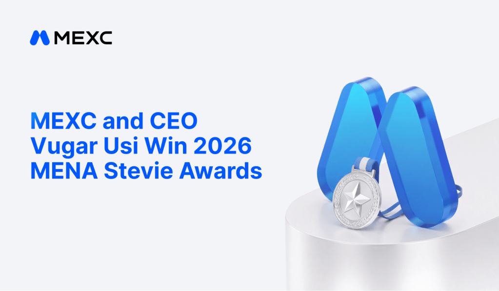 MEXC and CEO Vugar Usi Win Four Awards at the 2026 MENA Stevie&nbsp;Awards