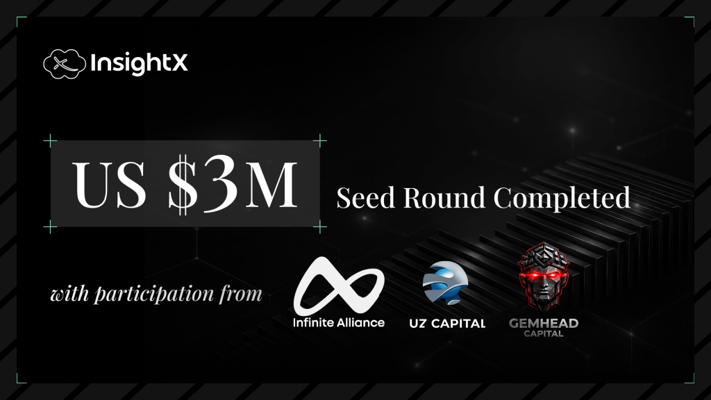 InsightX Completes $3M Strategic Financing Round to Build the Infrastructure for AI-Native Yield-Generating InfoFi&nbsp;Markets